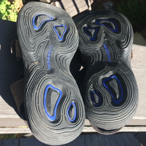 Merrell Topo Sahara Hiking Velcro Sandals - Picture 7 of 8